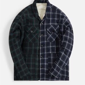 Greg Lauren - Navy Sherpa Lined Boxy Jacket NWT!!